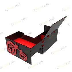 دانلود فایل لیزری باکس هدیه ترن