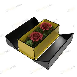 دانلود طرح لیزری باکس گل و هدیه ولف