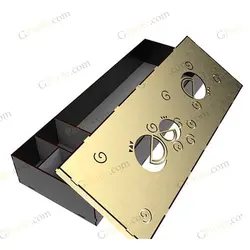 طرح برش لیزری باکس هدیه حافظ