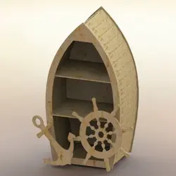 طرح ماکت قایق آتلیه