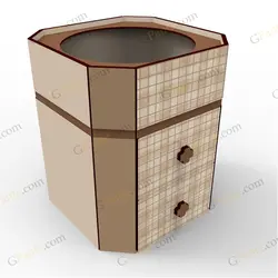 فایل لیزر باکس گل منور
