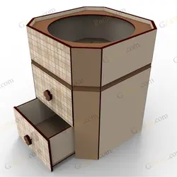 فایل لیزر باکس گل منور