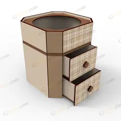 فایل لیزر باکس گل منور
