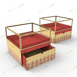 طرح لیزر باکس گل تریتا