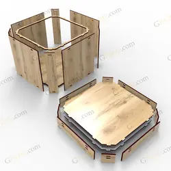 فایل لیزر باکس هدیه نوین