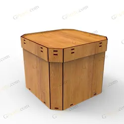فایل لیزر باکس هدیه نوین
