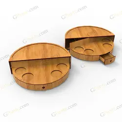 فایل لیزر سینی سرو ماندانا