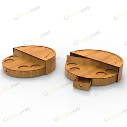 فایل لیزر سینی سرو ماندانا