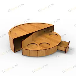 فایل لیزر سینی سرو ماندانا