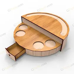 فایل لیزر سینی سرو ماندانا