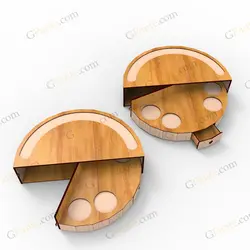فایل لیزر سینی سرو ماندانا