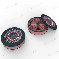 فایل لیزر باکس خشکبار فندق