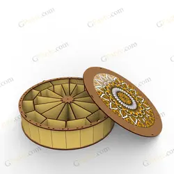 فایل لیزر باکس خشکبار فندق