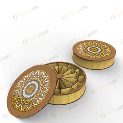 فایل لیزر باکس خشکبار فندق