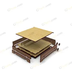 طرح لیزر باکس هدیه نید