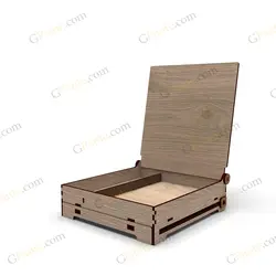 طرح لیزر باکس هدیه نید