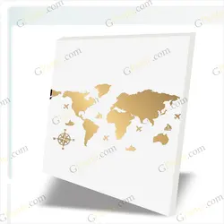دانلود فایل لیزر وکتور نقشه جهان