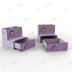 طرح لیزر استند تحریر مشعل