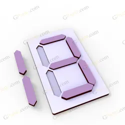 طرح لیزر آموزش اعداد پیکسی