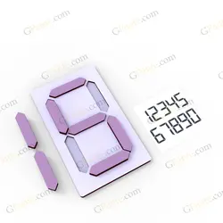 طرح لیزر آموزش اعداد پیکسی