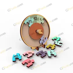 فایل لیزر ساعت آموزشی واچ