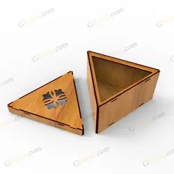 طرح لیزر باکس هدیه برمودا