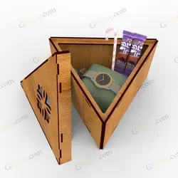 طرح لیزر باکس هدیه برمودا