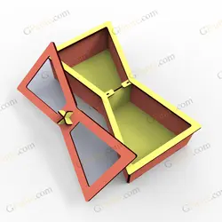 طرح لیزر باکس خشکبار پاپی