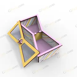 طرح لیزر باکس خشکبار پاپی