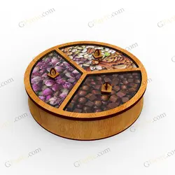 طرح لیزر باکس خشکبار بوران