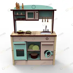 طرح لیزر بازی ماکت اشپز خانه سیتا