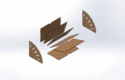 فایل آماده برش لیزری نگهدارنده پوشه