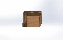 فایل لیزر جای لوازم تحریر مدل همه کاره