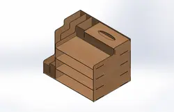 فایل لیزر جای لوازم تحریر مدل همه کاره