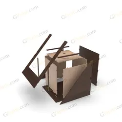 طرح برش لیزر صندوق انتقادات و پیشنهادات اریب