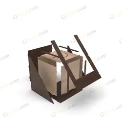 طرح برش لیزر صندوق انتقادات و پیشنهادات اریب