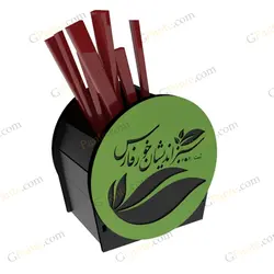 طرح برش لیزر جامدادی کارن