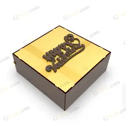 طرح لیزر باکس گل مانی