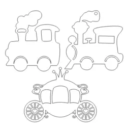 وکتور لیزر قطار