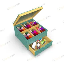 طرح لیزر باکس آجیل مهشید