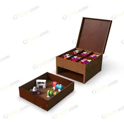 طرح لیزر باکس آجیل مهشید