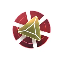 FIDGET SPINNER فیجیت اسپینر فلزی  مثلث دایره