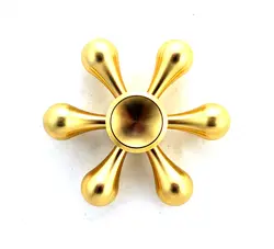 FIDGET SPINNER فیجیت اسپینر فلزی شش پره کلاسیک