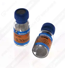 SOLDER BALL 0.3 MM MECHANIC -توپ قلع گوی قلع 0.3 میلیمتر مکانیک