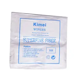 WIPING CLOTH FOR CLAEN ROOMS SUPERFINE FIBER 400 PIECES-دستمال تمیز کننده ال سی دی تعویض گلس 400 عددی