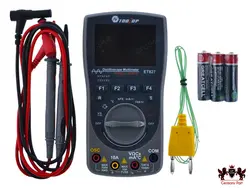 مولتی متر اسیلوسکوپ دار دیجیتال-OSCILLOSCOPE DIGITAL MULTIMETER ET827 TOOL TOP
