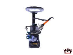 پایه نگهدارنده هویه دارای ذره بین و گیره برد و LED مدل TE803