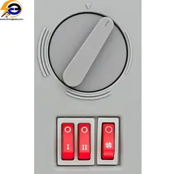 بخاری برقی کانوکتور فن دار پارس خزر مدل CH-2000TM-Texture