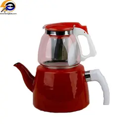 ست کتری و قوری لعابی