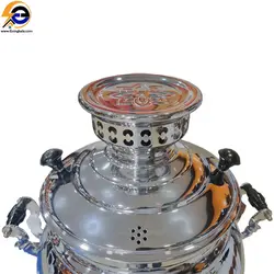 سماور گازی 15 لیتری توشه راه مدل کوپه ای ترموکوپل دار